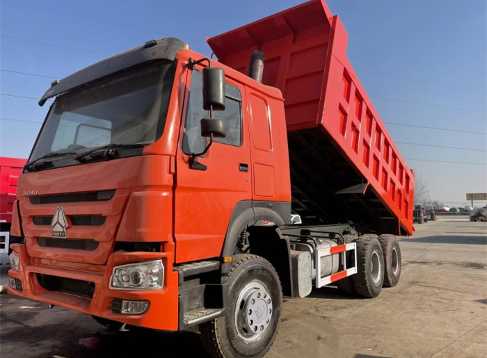 Used HOWO 375 6X4 Dump Truck 10 Wheels Tipper