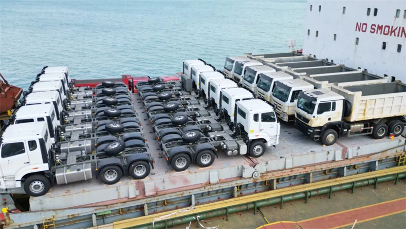 Our truck is waiting for sea freight