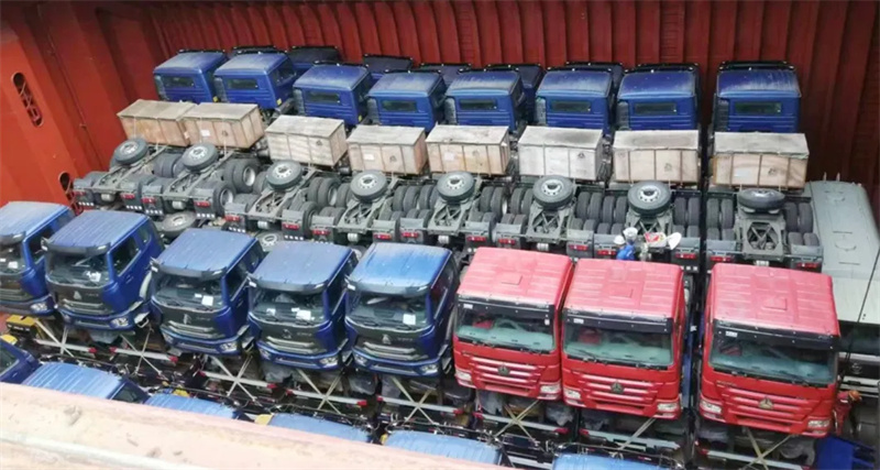 Our truck is waiting for sea freight