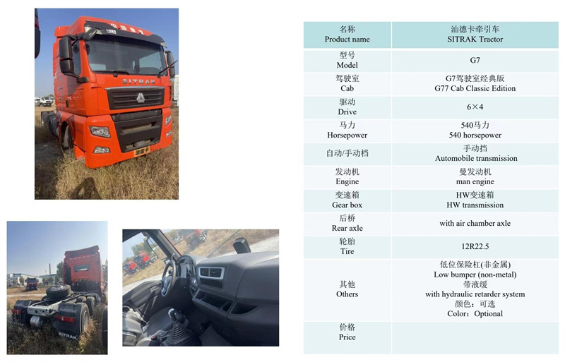 Sinotruck SITRAK Tracor