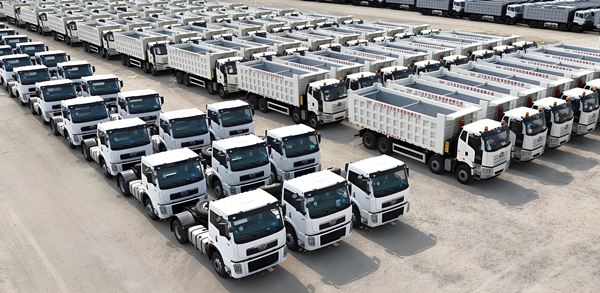 China's Truck Exports Surpassed One Million Units for the First Time in 2025